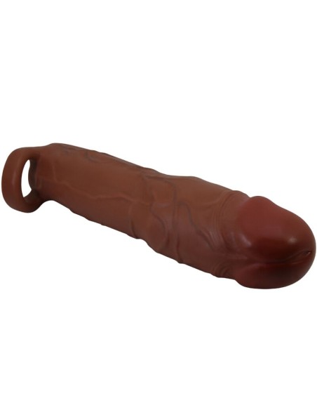 PRETTY LOVE GERD FUNDA PARA PENE CON EXTENSIAN DE 76 CM MULATO