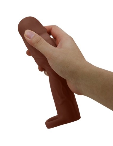 PRETTY LOVE GERD FUNDA PARA PENE CON EXTENSIAN DE 76 CM MULATO