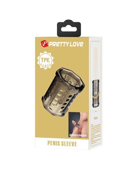 PRETTY LOVE RONAEL FUNDA PARA PENE SUPER APRETADA TRANSPARENTE