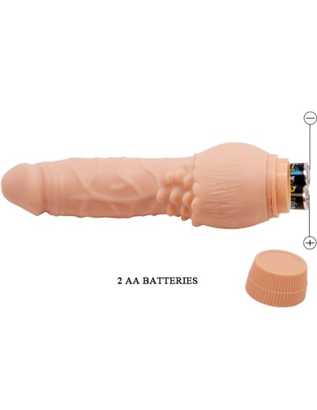 BAILE BARBARA VIBRADOR REALASTICO 195 CM NATURAL