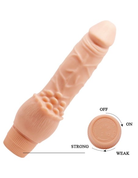 BAILE BARBARA VIBRADOR REALASTICO 195 CM NATURAL