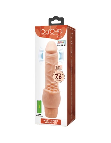BAILE BARBARA VIBRADOR REALASTICO 195 CM NATURAL