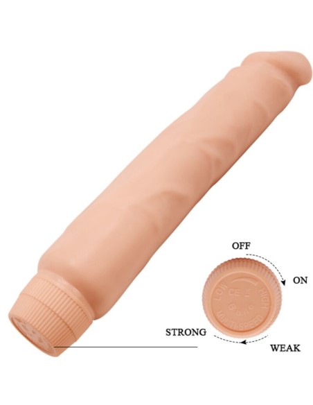 BAILE JACK VIBRADOR REALASTICO 26 CM NATURAL