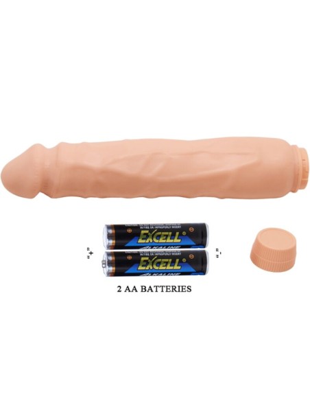 BAILE JACK VIBRADOR REALASTICO 26 CM NATURAL