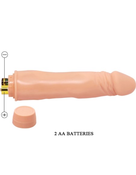 BAILE DWARF VIBRADOR REALASTICO 21 CM NATURAL