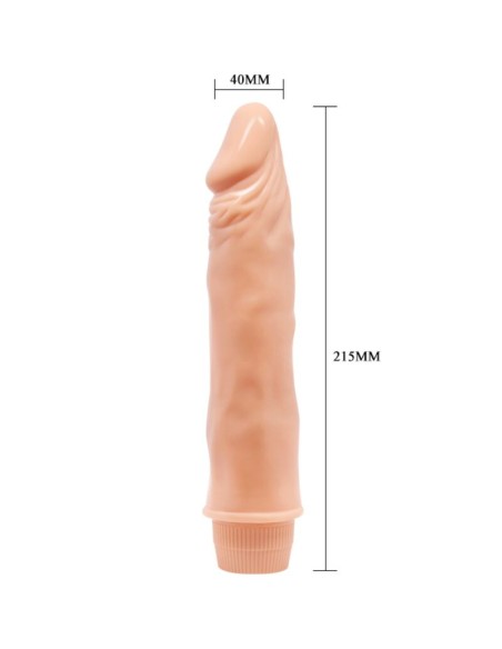 BAILE DWARF VIBRADOR REALASTICO 21 CM NATURAL