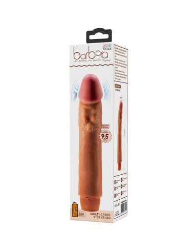 BAILE DYBBUK VIBRADOR REALASTICO 24 CM MULATO