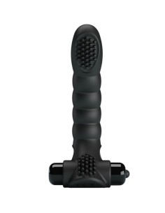 PRETTY LOVE ALEXANDER VIBRADOR DE DEDO 10 VIBRACIONES NEGRO 2