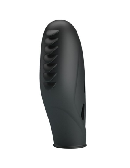 PRETTY LOVE GILO VIBRADOR DE DEDO SILICONA NEGRO