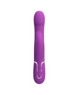 PRETTY LOVE VIBRADOR ESTIMULADOR MULTIFUNCIAN 4 EN 1 MORADO 2