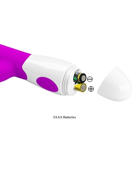 PRETTY LOVE CENTAUR VIBRADOR RABBIT 30 MODOS DE VIBRACIAN MORADO