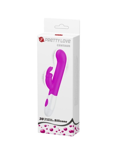 PRETTY LOVE CENTAUR VIBRADOR RABBIT 30 MODOS DE VIBRACIAN MORADO