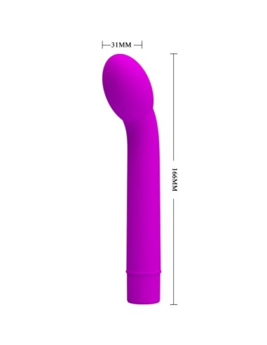 PRETTY LOVE LOGAN VIBRADOR PUNTO G 10 VIBRACIONES MORADO