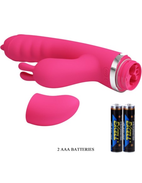 PRETTY LOVE PHOENIX VIBRADOR RABBIT MULTIFUNCIAN ROSA