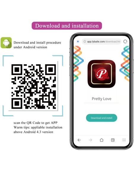 PRETTY LOVE FRANZ MASAJEADOR VIBRADOR APP GRATUTITA MORADO