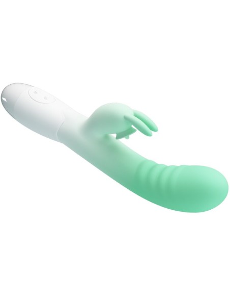 PRETTY LOVE CERBERUS VIBRADOR RABBIT 3O VIBRACIONES VERDE