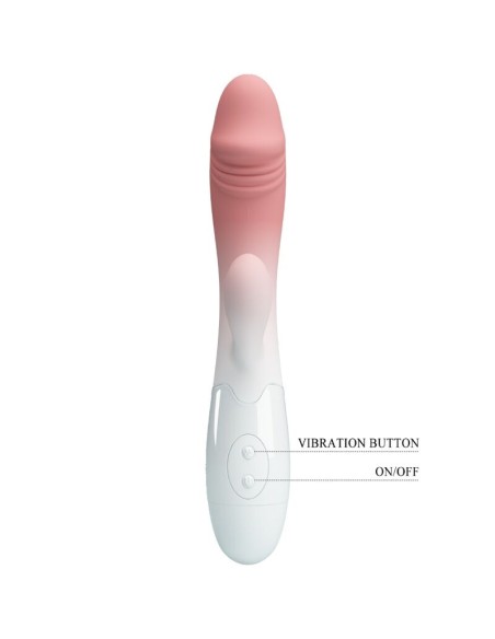 PRETTY LOVE SNAPPY VIBRADOR RABBIT 3O VIBRACIONES ROSA