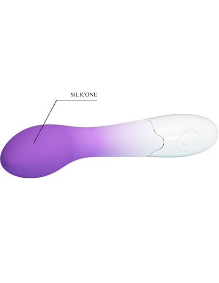 PRETTY LOVE BISHOP VIBRADOR PUNTO G 30 VIBRACIONES MORADO