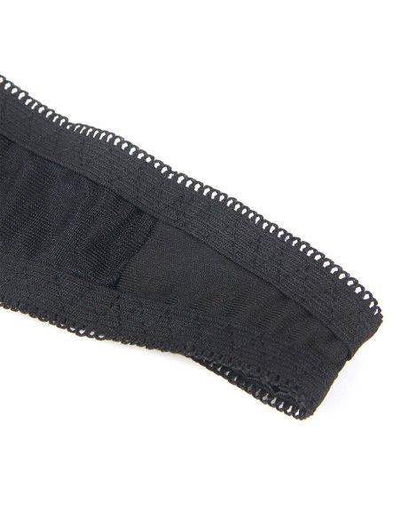 SUBBLIME 955199 SET SUJETADOR CON LAZO NEGRO AJUSTABLE S M