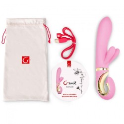 G RABBIT VIBRADOR CONEJITO RAMPANTE ROSA 2
