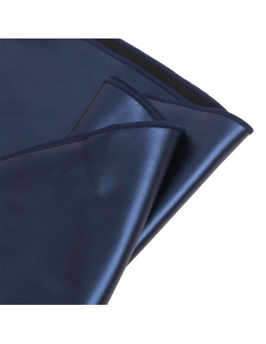 SUBBLIME 955427 VESTIDO CON TIRANTES DE CUERO AZUL L XL