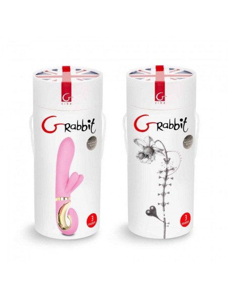 G RABBIT VIBRADOR CONEJITO RAMPANTE ROSA