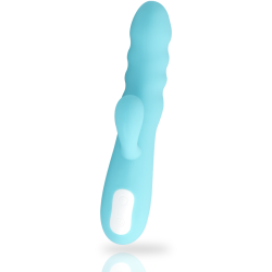 MIA EIFFEL VIBRADOR ROTADOR AZUL TURQUESA 2