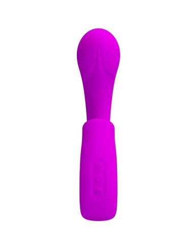 PRETTY LOVE SIBEL VIBRADOR PUNTO G ESTIMULADOR CLATORIS 10 VIBRACIONES MORADO