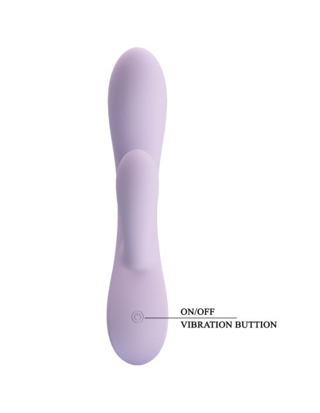 PRETTY LOVE ROSOLYN VIBRADOR RABBIT 10 VIBRACIONES MORADO