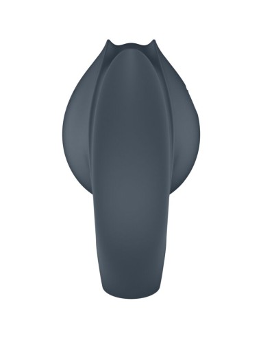 SATISFYER PERFECT PAIR 2 MULTIVIBRADOR 2 EN 1 ANILLO PARA PENE ESTIMULADOR DE DEDO GRIS