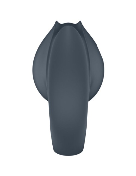 SATISFYER PERFECT PAIR 2 MULTIVIBRADOR 2 EN 1 ANILLO PARA PENE ESTIMULADOR DE DEDO GRIS