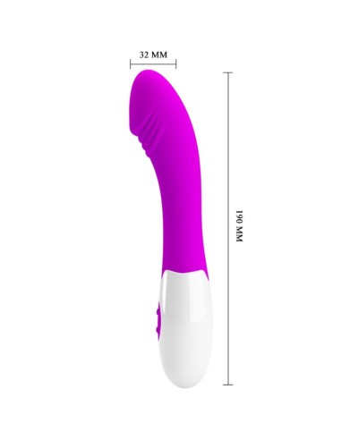 PRETTY LOVE ELEMENTAL VIBRADOR 30 MODOS DE VIBRACIAN MORADO