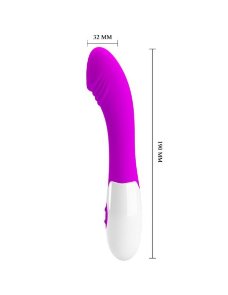 PRETTY LOVE ELEMENTAL VIBRADOR 30 MODOS DE VIBRACIAN MORADO