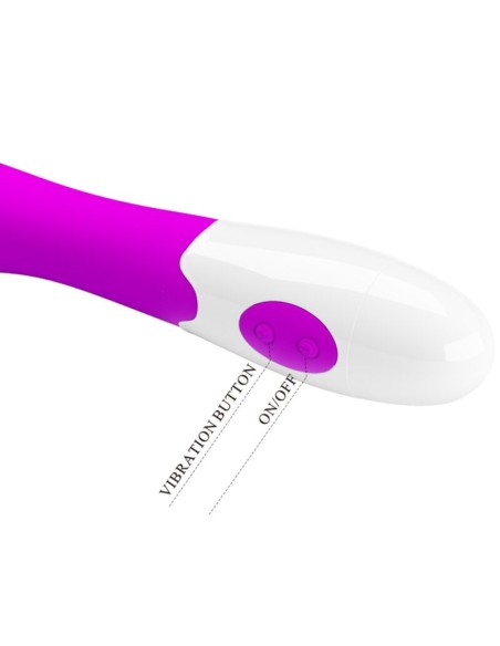 PRETTY LOVE ELEMENTAL VIBRADOR 30 MODOS DE VIBRACIAN MORADO