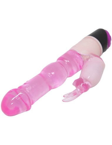 BAILE WAVES OF PLEASURE FANTASY VIBRADOR CON RABBIT 23 CM
