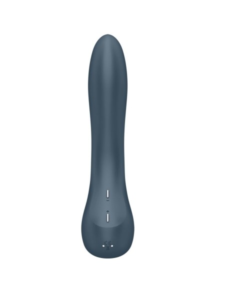 SATISFYER G SPOT WAVE 4 VIBRADOR 12 PROGRAMAS DE VIBRACIAN GRIS OSCURO