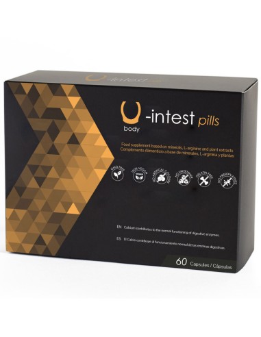 500 COSMETICS U INTEST CAPSULAS PARA PREVENIR LAS HEMORROIDES 60 CAPSULAS