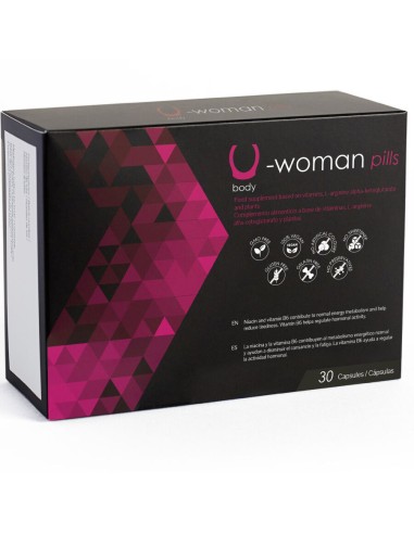500 COSMETICS U WOMAN AUMENTO LIBIDO FEMENINA 30 CAPSULAS