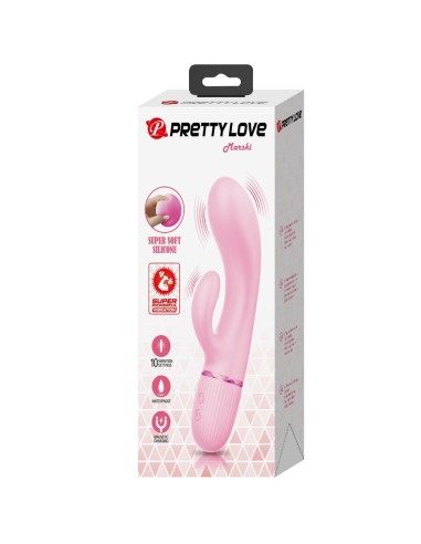 PRETTY LOVE MARSKI VIBRADOR RABBIT PUNTO G ROSA