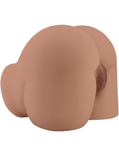 CRAZY BULL BERNACE TRASERO VIBRADOR CON VAGINA Y ANO REALASTICO NATURAL CONTROL REMOTO