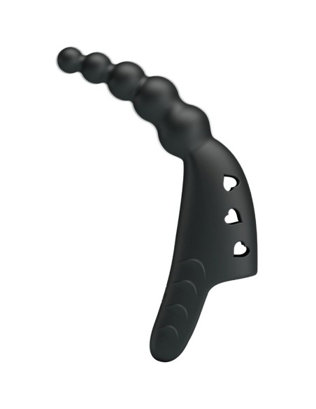 PRETTY LOVE JORDIN VIBRADOR DE DEDO 10 VIBRACIONES NEGRO