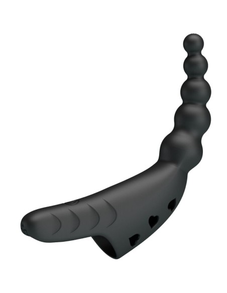 PRETTY LOVE JORDIN VIBRADOR DE DEDO 10 VIBRACIONES NEGRO