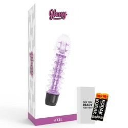 GLOSSY AXEL VIBRADOR LILA 2