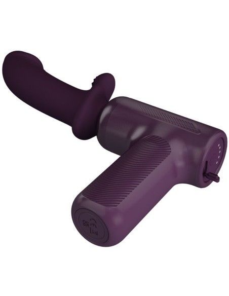 PRETTY LOVE DJ SCHOLAR MASAJEADOR 5 CONFIGURACIONES MORADO