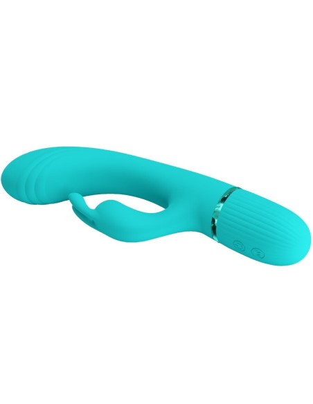 PRETTY LOVE SCOCCO VIBRADOR RABBIT TURQUESA
