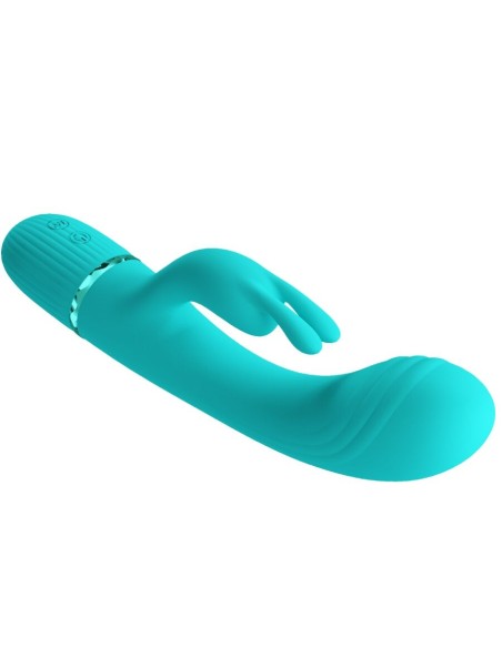 PRETTY LOVE SCOCCO VIBRADOR RABBIT TURQUESA