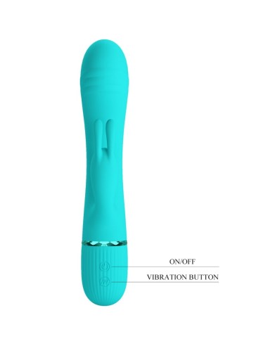 PRETTY LOVE SCOCCO VIBRADOR RABBIT TURQUESA