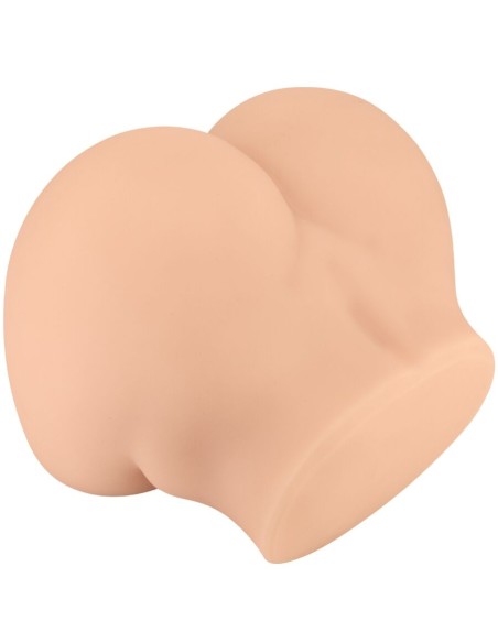 CRAZY BULL ROLONDA TRASERO VIBRADOR CON VAGINA Y ANO REALASTICO NATURAL