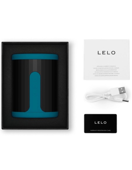 LELO F2S a TEAL MASTURBADOR MASCULINO AZUL LELO F2S a TEAL MASTURBADOR MASCULINO AZUL