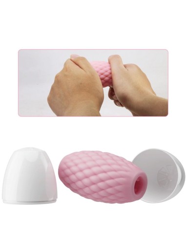 PRETTY LOVE ATHENA EROS MASTURBADOR MASCULINO SILICONA ROSA
